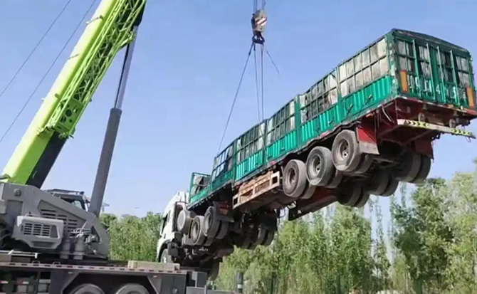 宁强道路脱困救援案例